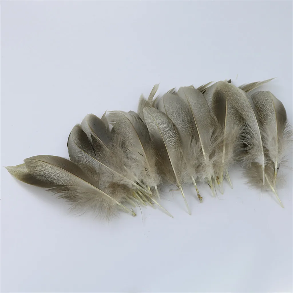50 Pieces Wild Duck Mallard Natural Feather for Craft Party Decorations 8-12cm