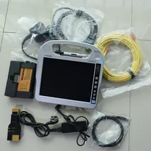 For BMW ICOM A2 Diagnostic & Programmer Tool ICOM A2 B C + Rheigold 2017.12v hdd+ Toughbook CF-H2 i5CPU Handheld on win7 laptop