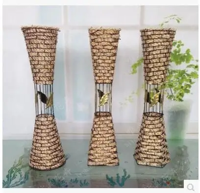 

The decorative vase flower basket is decorated with ornamental vase flower basket