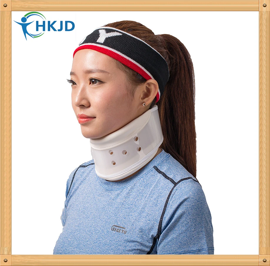 Neck Cervical Traction Collar Device Brace Support Hard Plastic for