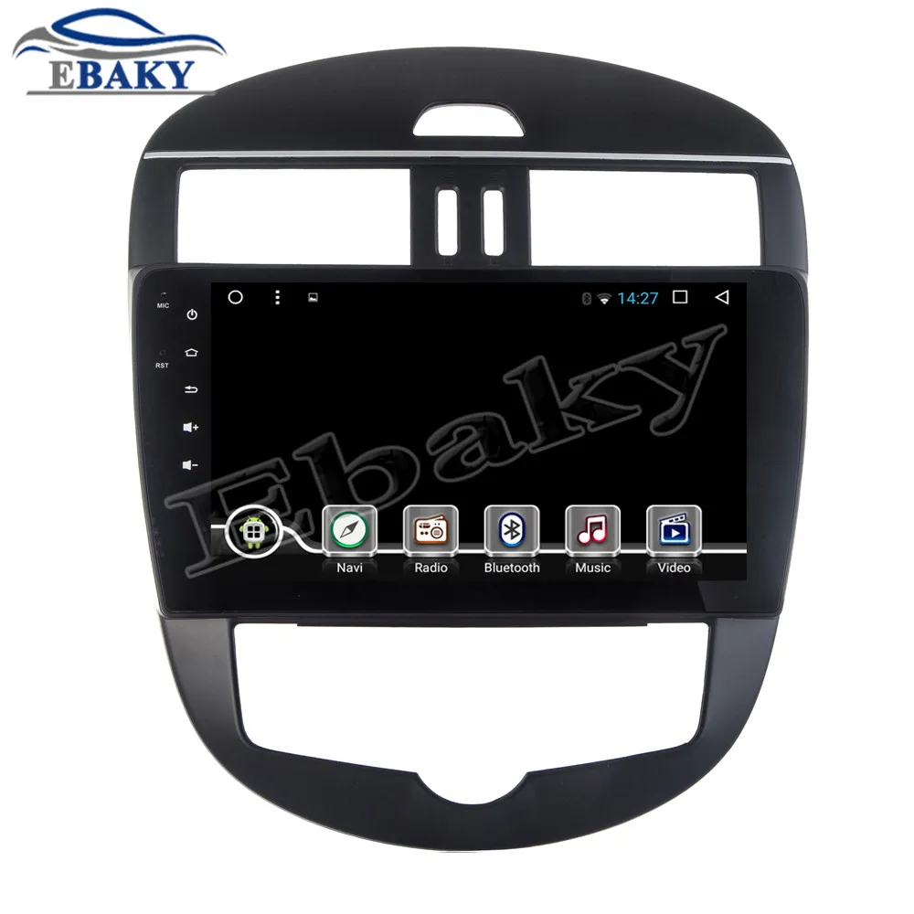 Sale NaviTopia 10.1inch 1GB/2GB Quad Core/Octa Core Android 7.1/8.1 Car DVD Radio for Nissan Tiida H 2011 2012 2013 2014 2015 GPS 12