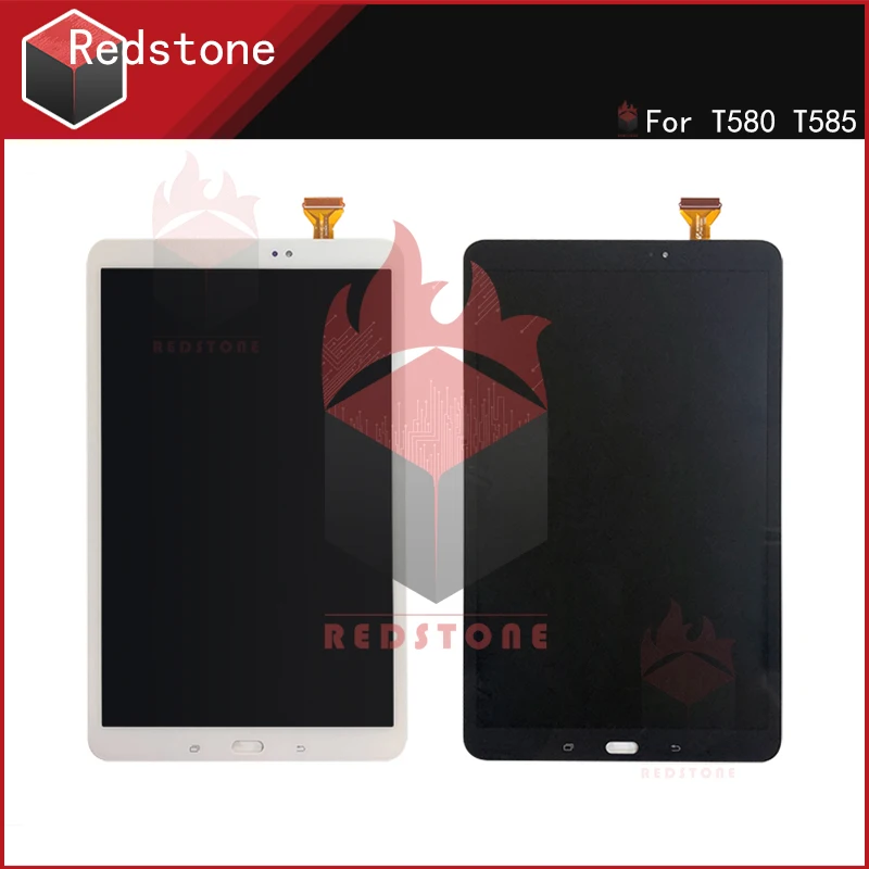

Redstone Full New For SAMSUNG GALAXY TAB A 10.1 T580/T585 White or black LCD Display + Touch Digitizer Screen Assembly