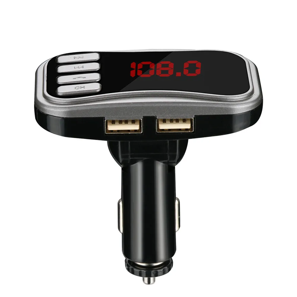 Авто Многофункциональный беспроводной BT fm-передатчик технология автомобиля MP3 SD Dual USB зарядное устройство Handsfree для iPhone винтажное радио H128