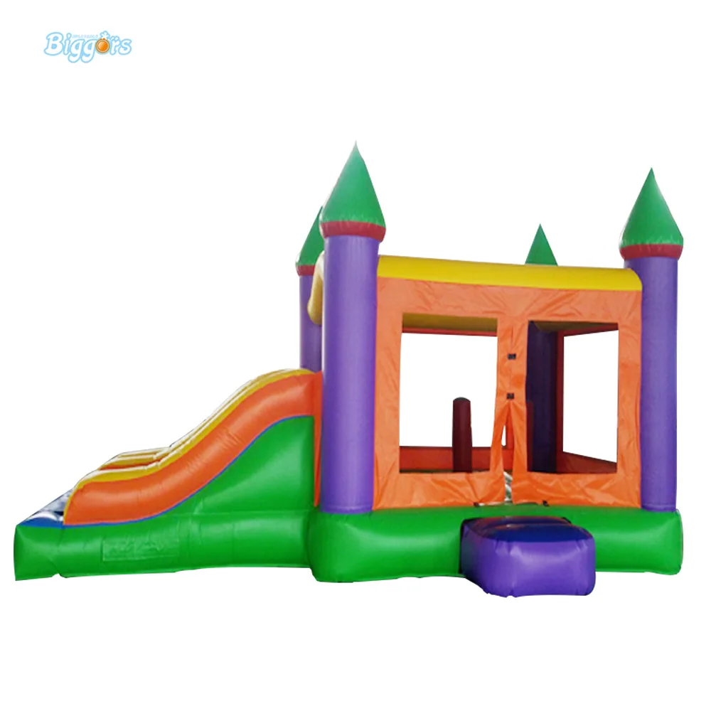 Double Slide Popular Inflatable font b Bouncer b font Jumper Castle Bounce House For Sale