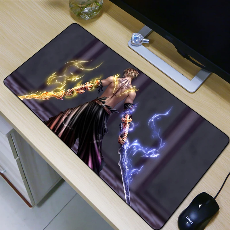 

FFFAS 80X40cm Advanced Mouse Pad The Patterns of Justice Figures Notebook computer PC High-quality peripheral products XL mats