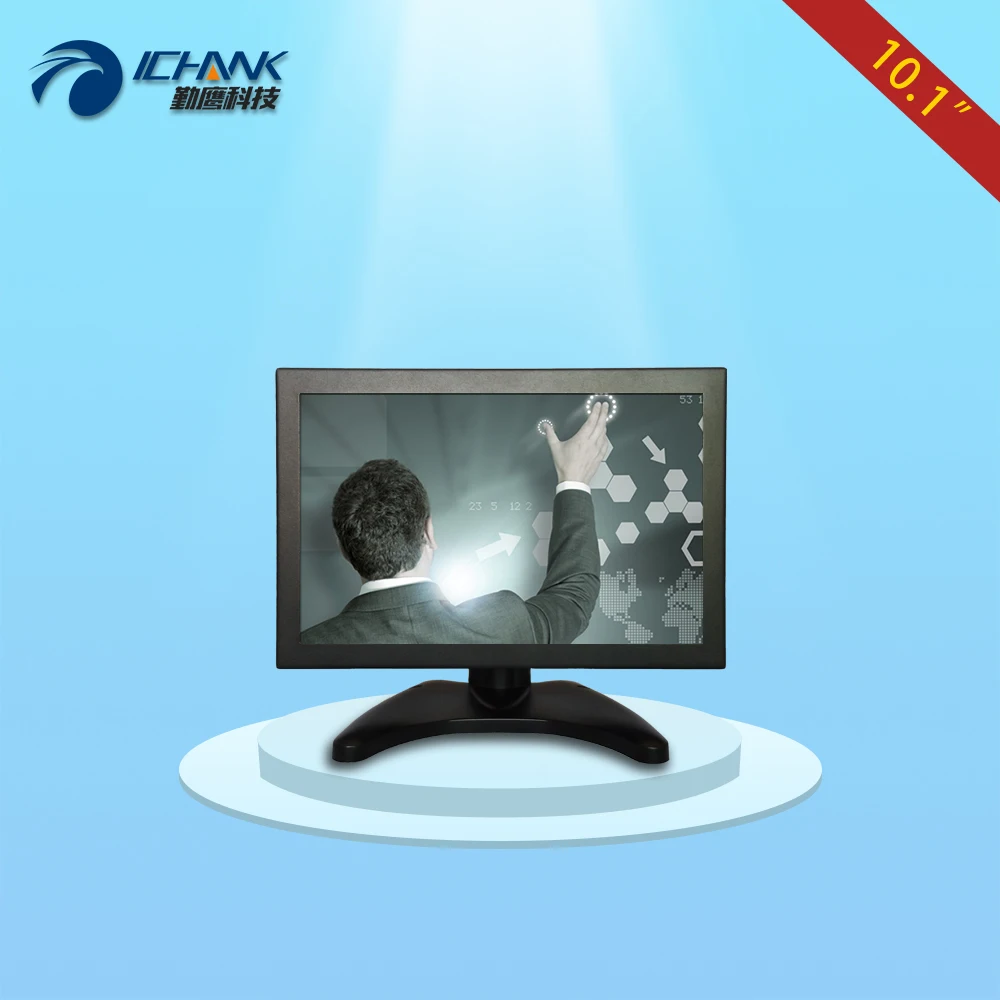 

ZB101TC-UV/10.1 inch 1280x800 720P Full View Metal Shell VGA USB Industrial Anti-interference Four-wire Resistance Touch Monitor