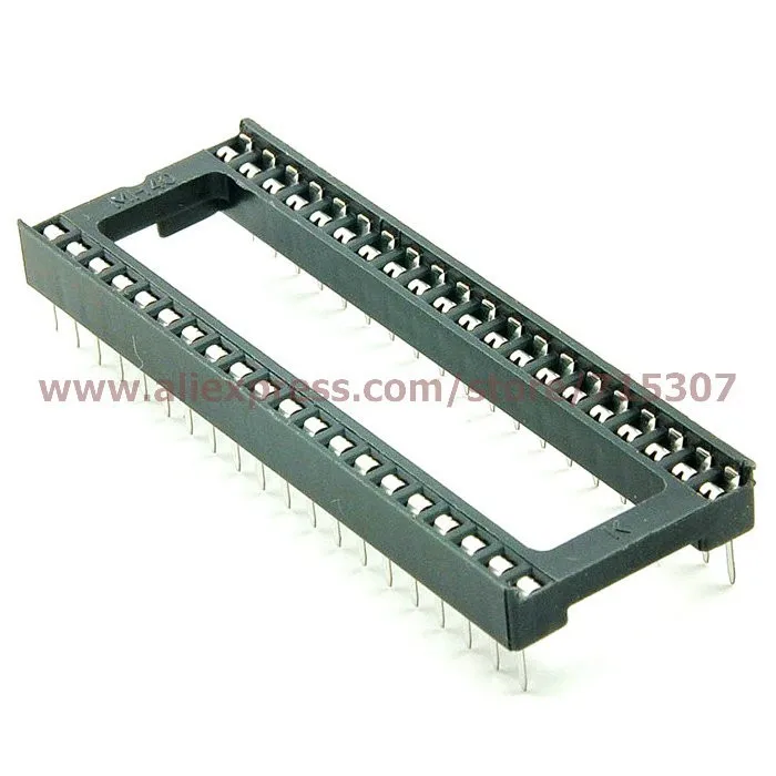 wide IC socket dip 40 pin adapter solder type