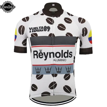 

Retro pro team men Cycling Jersey short sleeve MTB classic racing clothes bike wear maillot ciclismo road Bicycle Clothes tops
