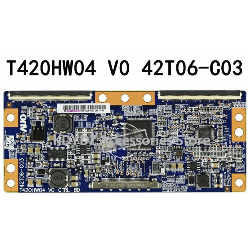 Хорошая тестовая T-CON плата для L42F19FBE T420HW04 V0 CTRL BD 42T06-C03 экран LT42720F