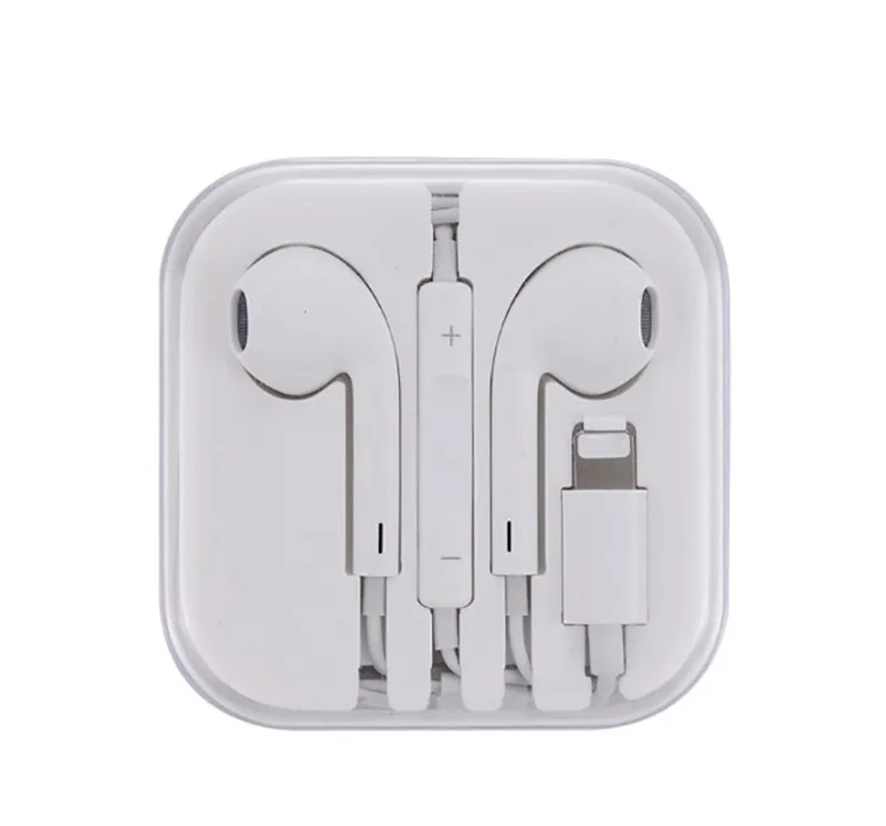 Smart line controlled Bass Denoise HD Call earphones Bluetooth auxiliary connection for iphone 7 8 X XS XS MAX XR and ios series