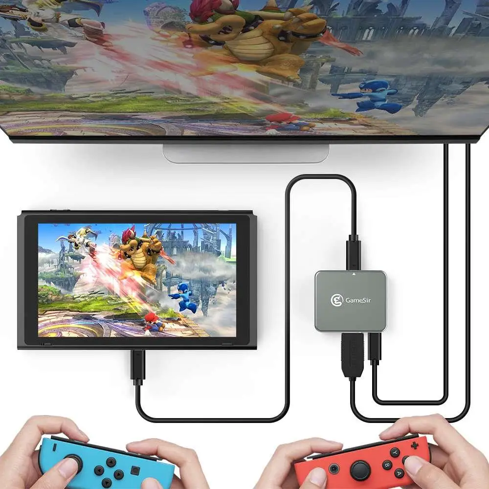 

Original GameSir GTV130 5-Port USB HUB 3* USB 3.0 ports 1* Type-C port 1* HDMI port