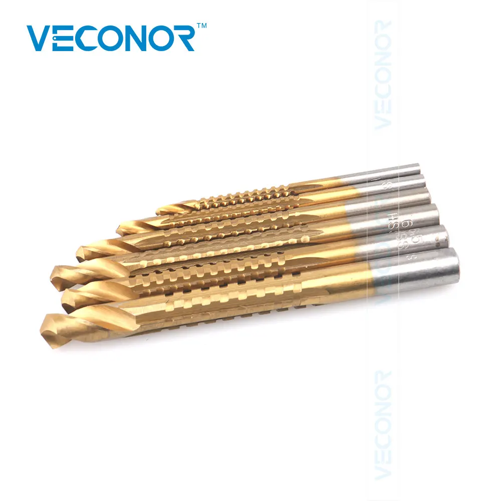 

6PCS Woodworking Milling Drill Bit Set Saw Milling Filing Shaping Bit Set