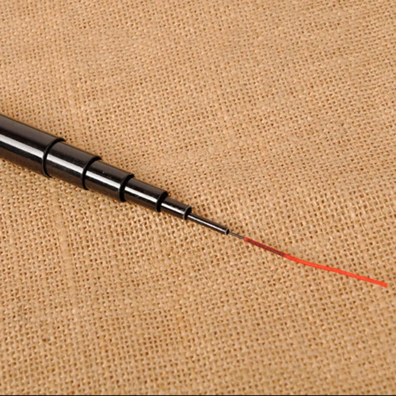 FRP Fishing Rod Super Hard Powerful Travel Fishing Tackle Imitation Bamboo Pattern Pole Rod WHShopping