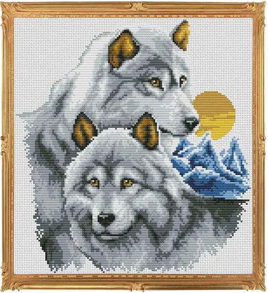 Вышивка крестом волки. Вышитый волк. Вышитый волк. Вышивание бисером волки. Вышитый волк.