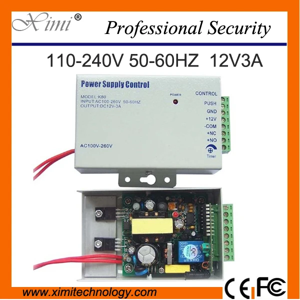 

Free shipping 110-240v power supply 12vv3a 30w power supply