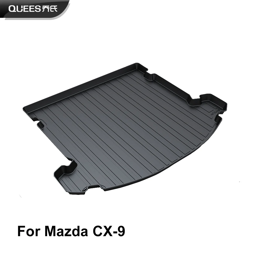 QUEES Custom Fit Коврики для багажника загрузочный лоток коврик багажника для Mazda CX-9 MK1 2011 2012 2013 2014 2015