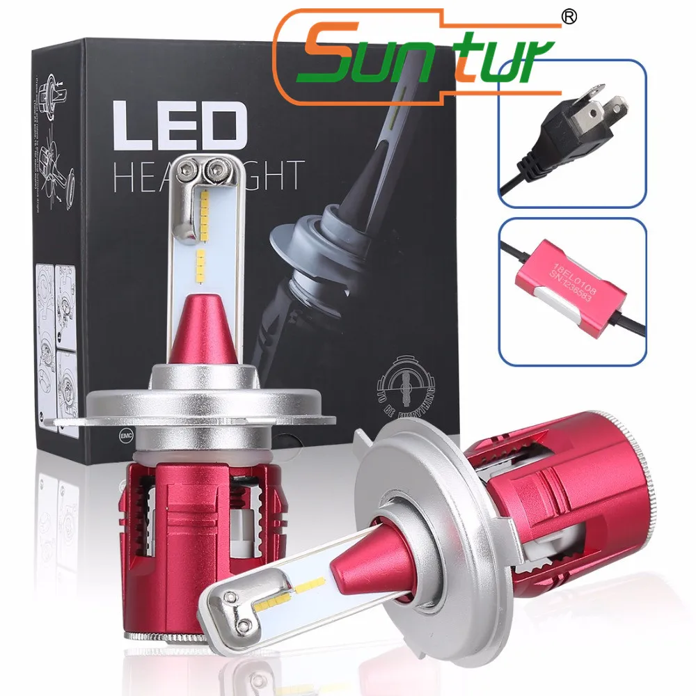 

R3 9600LM XHP-50 LED Headlight 40W 4800LM H1 H3 H4 H7 H11 9004 9007 9005 HB3 9006 HB4 9012 H13 Car LED Headlight Bulbs