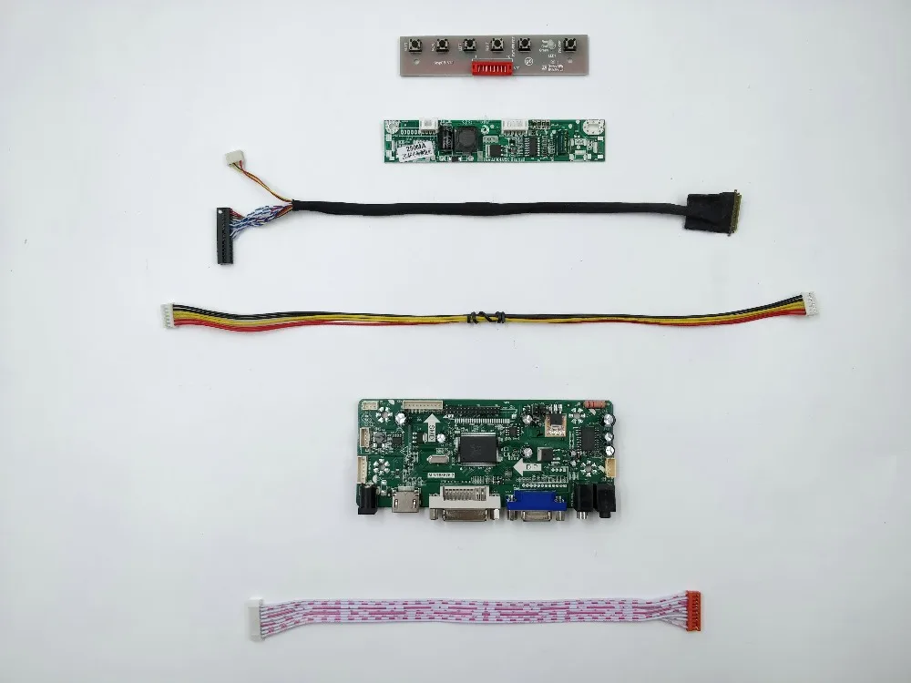 NT68676 ЖК плата контроллера Поддержка HDMI DVI VGA Аудио для 10 1 дюймовой панели 1280X800 B101EW04