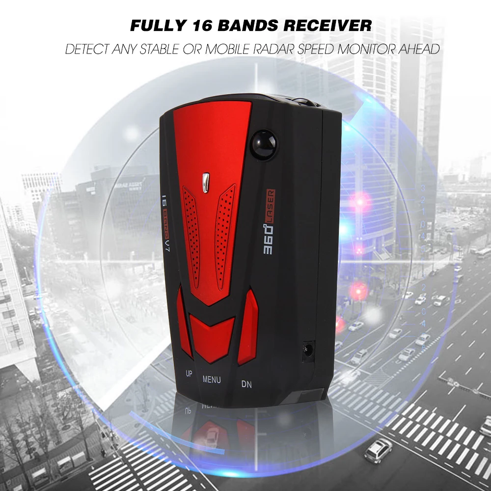 Prix pour Nouveau Détecteur De Radar De Voiture 16 Bande Voix Alerte V7 Anti Détecteur de Radar Affichage LED 360 Degrés Testing System Speed Car Prix pour Nouveau Détecteur De Radar De Voiture 16 Bande Voix Alerte V7 Anti Détecteur de Radar Affichage LED 360 Degrés Testing System Speed Car
