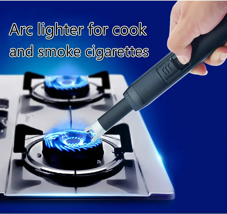 

Intelligent Electric Lighter USB Arc Kitchen Ignition Windproof Lighters for Candle and Firework for BBQ Outdoor Lighter Plasma