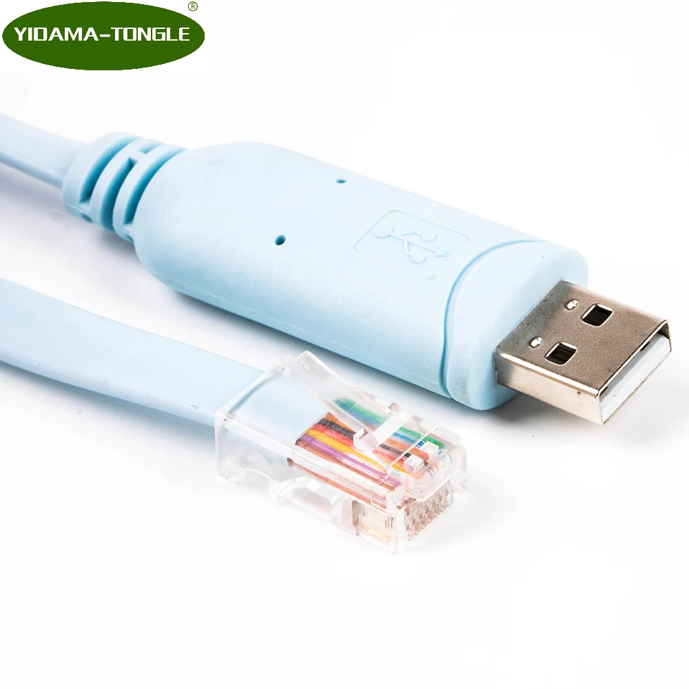 Переходник PL2303 USB rs232 на RJ45 кабель консоли модема для маршрутизатора cisco/Huawei 6