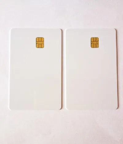 (10 шт./лот) ISO7816 контактный чип SLE 4442 ПВХ смарт карта IC|smart ic card|ic cardsle |