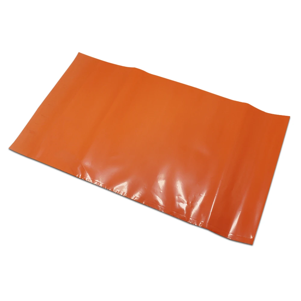 500Pcs/Lot Orange Plastic Shipping Mailer Pouch Postage Mailing Pocket