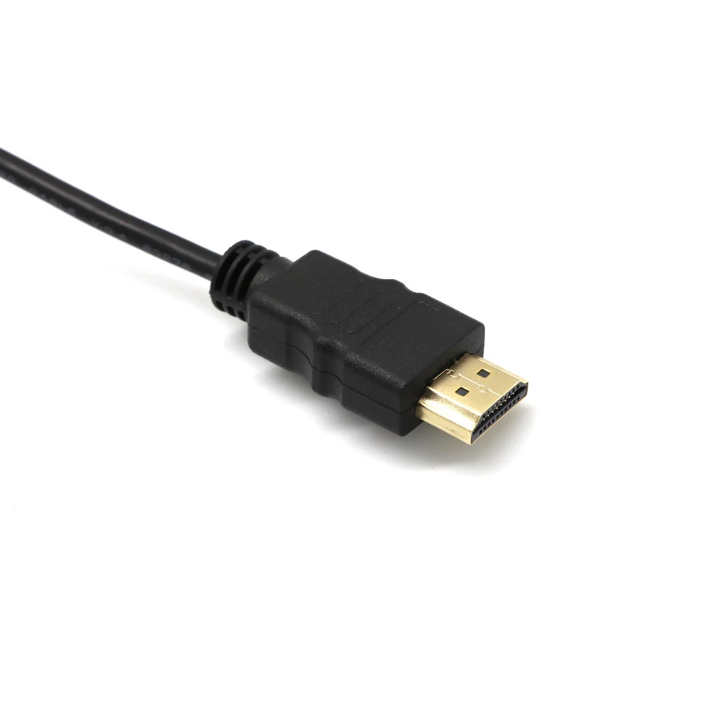 1,8 м HDMI кабель HDMI к VGA 1080P HD с аудио кабель-адаптер HDMI к VGA кабель для ТВ коробки