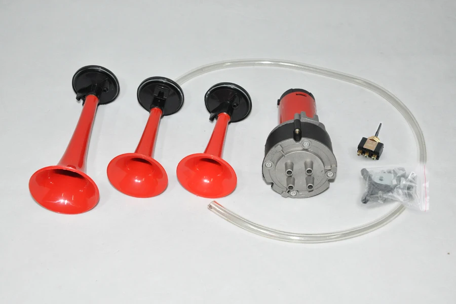 Dual Tumpet Ai Hon With Compesso,12V 135db Ai Hon Kit