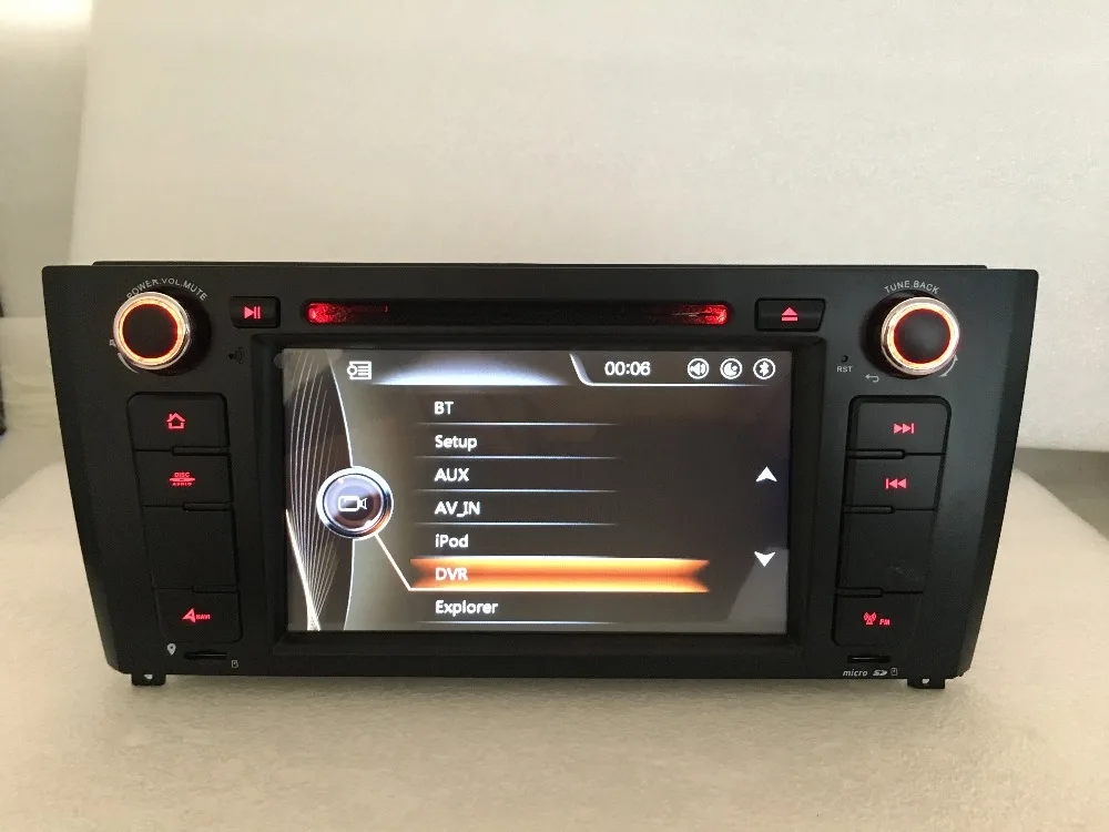 Excellent Wholesale! car radio dvd wince For BMW 1 series E81 E82 E87(2004-2012) E88 116i 118i withBluetooth BT 1080P Ipod Map 1