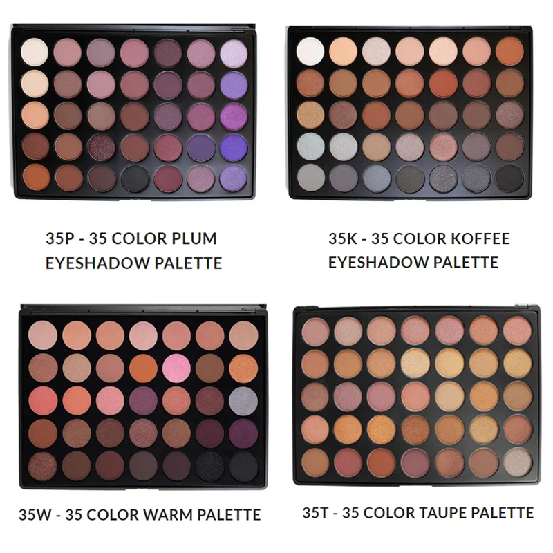 Палитра теней для век 350 цветов 35 Вт к|350 palette|matte eye shadoweyeshadow palette |