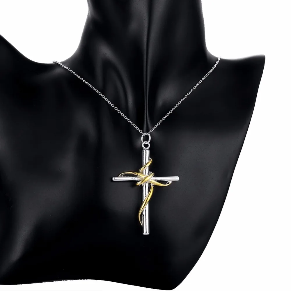 Для Мужчин's Jewelry 20 дюймов Роло цепь 925 серебро Мода Шарм Золотой веревки вокруг