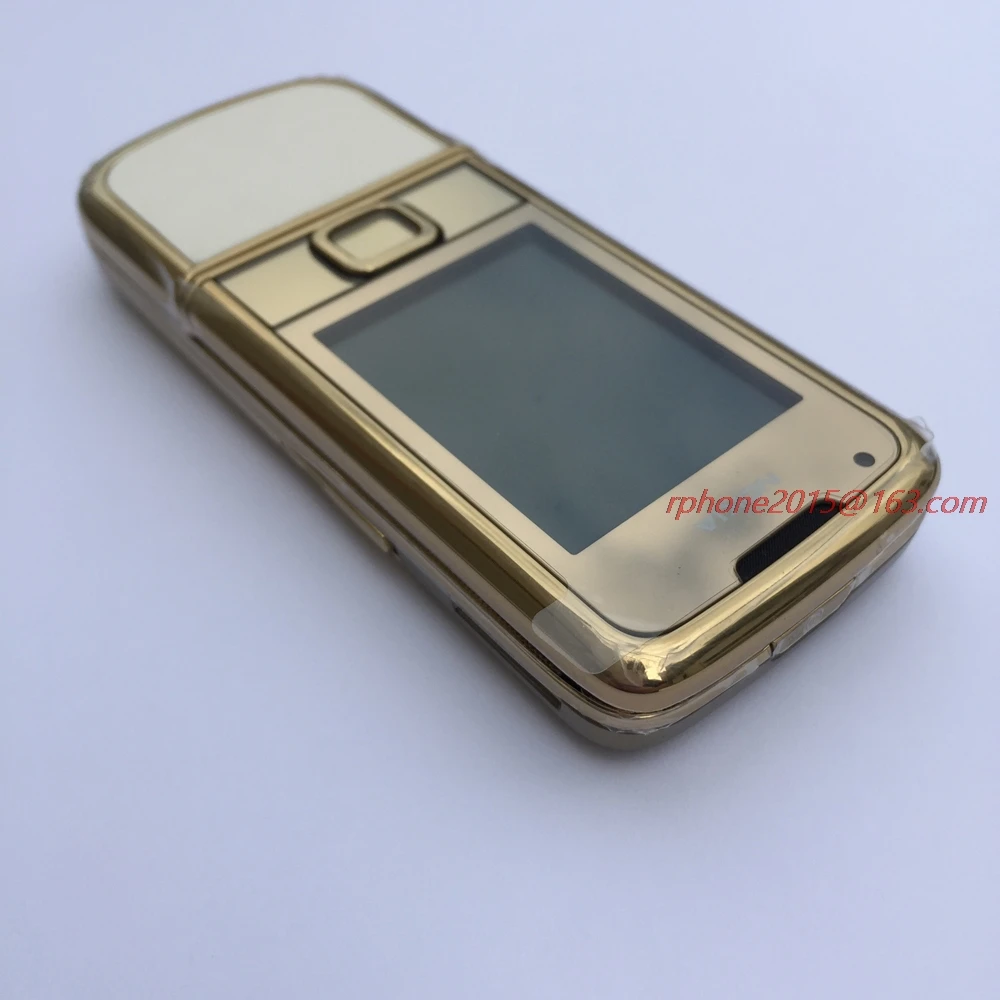 Отремонтированный мобильный телефон NOKIA 8800 Gold Arte 4 Гб rom 8800GA 4 ГБ версия GSM разблокированная и русская клавиатура