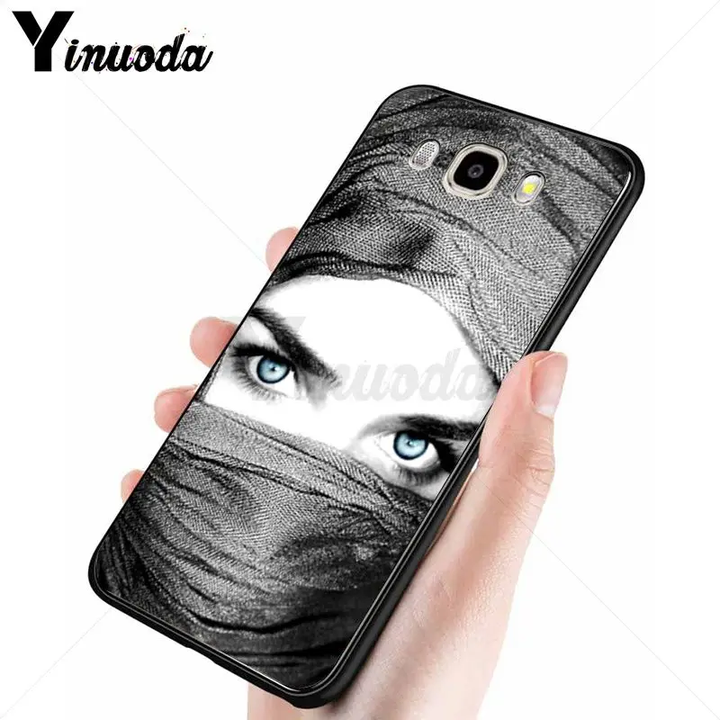 Muslim islamic gril eyes