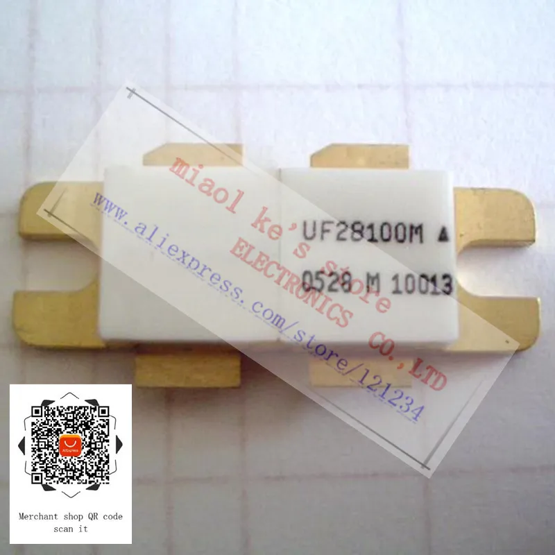 100% оригинал: UF28100M uf28100m [ 100 Вт 500 МГц 28 в] Мощный транзистор MOSFET ED|Интегральные