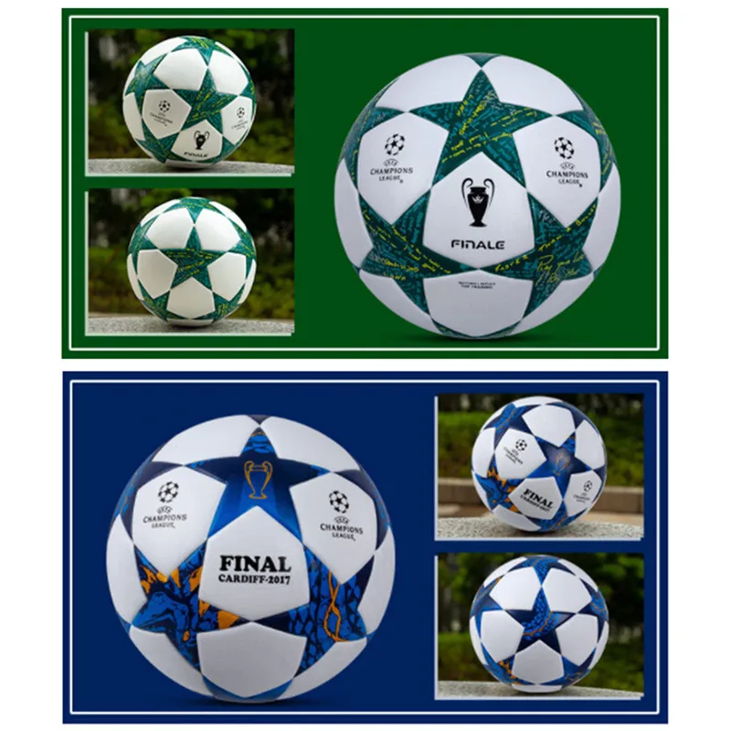Premier PU pelota de fútbol de tamaño oficial 5 fútbol Liga al aire libre encuentro capacitación bolas futbol voetbal de entrenamiento de fútbol