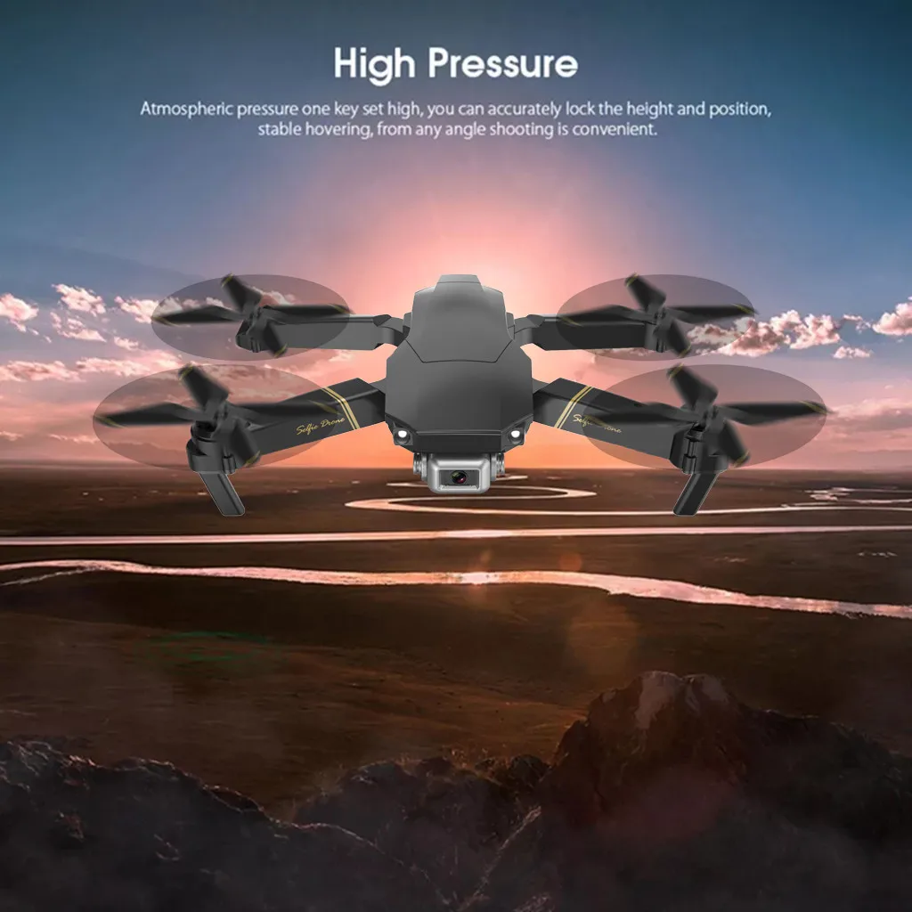 Глобальный Дрон GD89 WIFI FPV 1080P HD камера складной RC с режимом удержания высоты