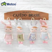 Hanging Mini Doll Cute Plush Stuffed Backpack Pendant Baby Kids Toys Angela Rabbit Sweet Dolls for Birthday Xmas Gift Metoo Doll
