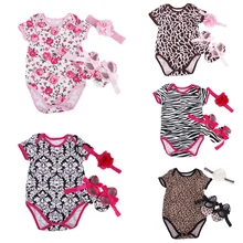 Floral Baby Girl Infant 3pcs Clothing Sets Cotton Short Sleeve Romper/Jumpersuit+Headband+Shoes Bebe Birthday Costumes Suit superman baby girl romper tutu romper dress jumpersuit headband 2pcs sets halloween party birthday cosplay new arrive