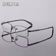 Мужская оправа для очков из чистого титана, очки для близорукости, компьютерные оптические прозрачные линзы, оправа для очков для мужчин, de grau RS402