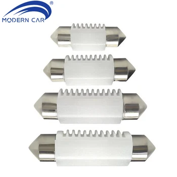 

MODERN CAR 2pcs C5W C10W LED Reverse Lights 31/36/39/41mm Car Festoon Lights Interior Dome Lamp Reading Bulbs Cambus White 12V