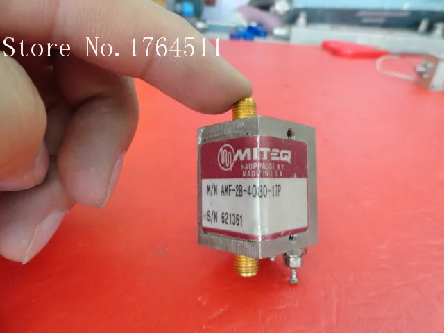 

[BELLA] The supply of MITEQ AMF-2B-4080-17P amplifier SMA
