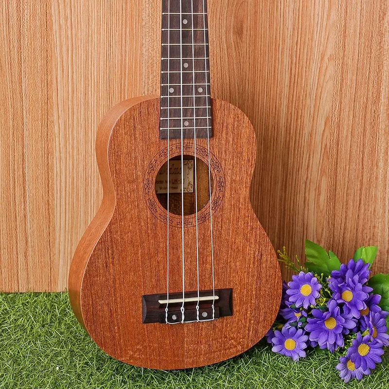 

21-9 21" Ukulele Mahogany Acoustic guitar Rosewood Fretboard 4-strings guitarra musical instruments Wholesale