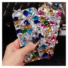 Luxury Bling Diamond Phone Case for Huawei Honor 7X 7C 7A 8 9 10 Lite 8X Max 8A Pro Rhinestone Crystal Cover Fundas Coque