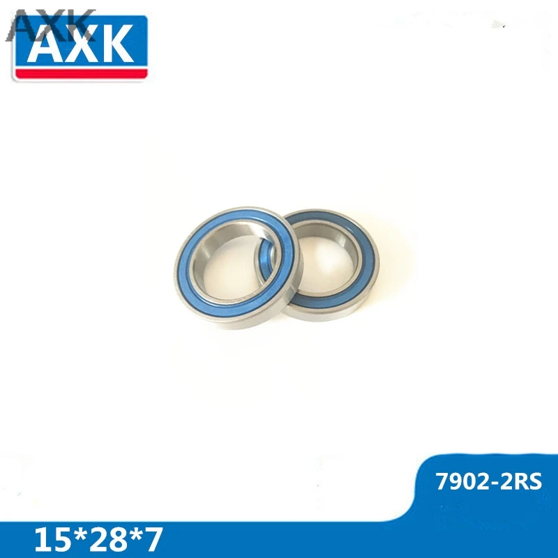 Bicicleta Rolamento 15x28x7mm Reparação Máximo Completo Axk 7902-2rs 7902rs 7902 71902