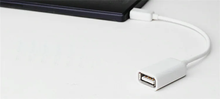 10 см Micro USB OTG кабель адаптер Черный Белый для Android sony samsung htc LG Tablet PC/MP3/MP4 смартфон Прямая поставка
