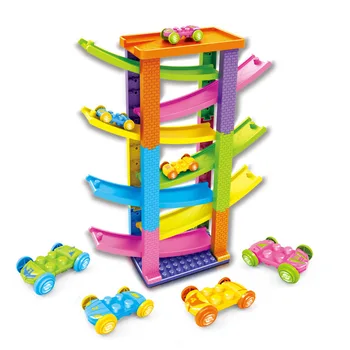 

Creative Novelty 4 Layer Slide Car Toys For Children Inertial Slide Car Baby Kids Toys Education And Learning Toys