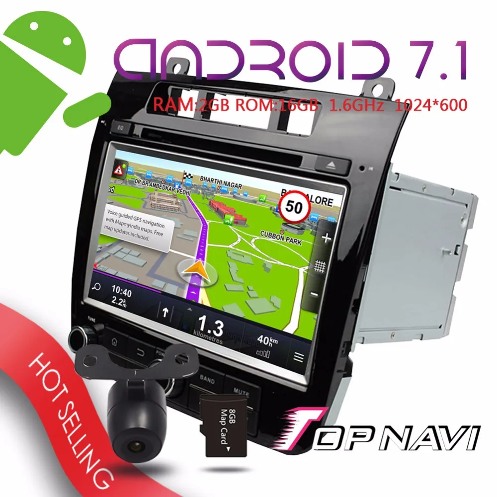 Topnavi 8 Android 7 1 Auto Stereo for Toyota Touareg 2010 2011 2012 2013 2014 Car