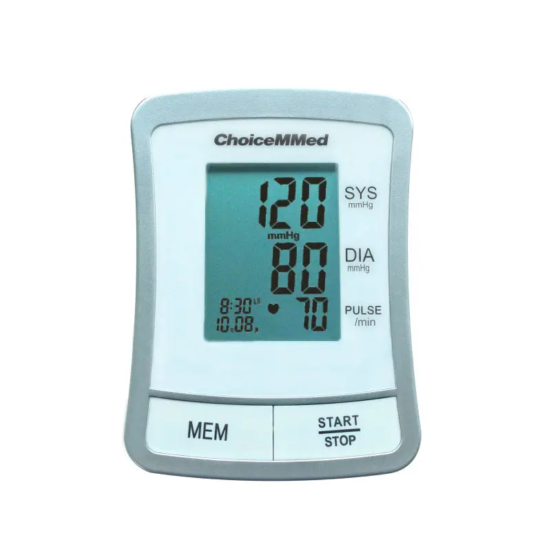 

ChoiceMMed Digital LCD Blood Pressure Monitor Upper Arm BP Heart Pulse