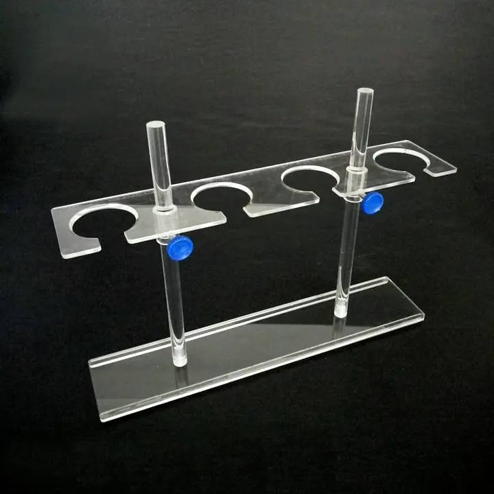 1Piece/lot 4 holes Organic glass separating funnel stand, funnel rack
